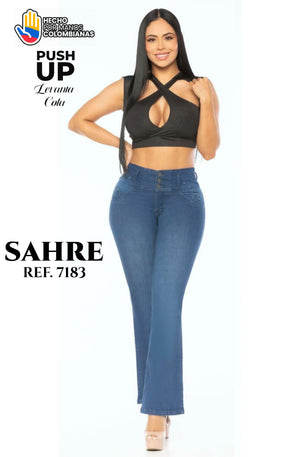Ref. 006 -SH7183 Jeans Colombianos Push Up - Ropa Colombiana