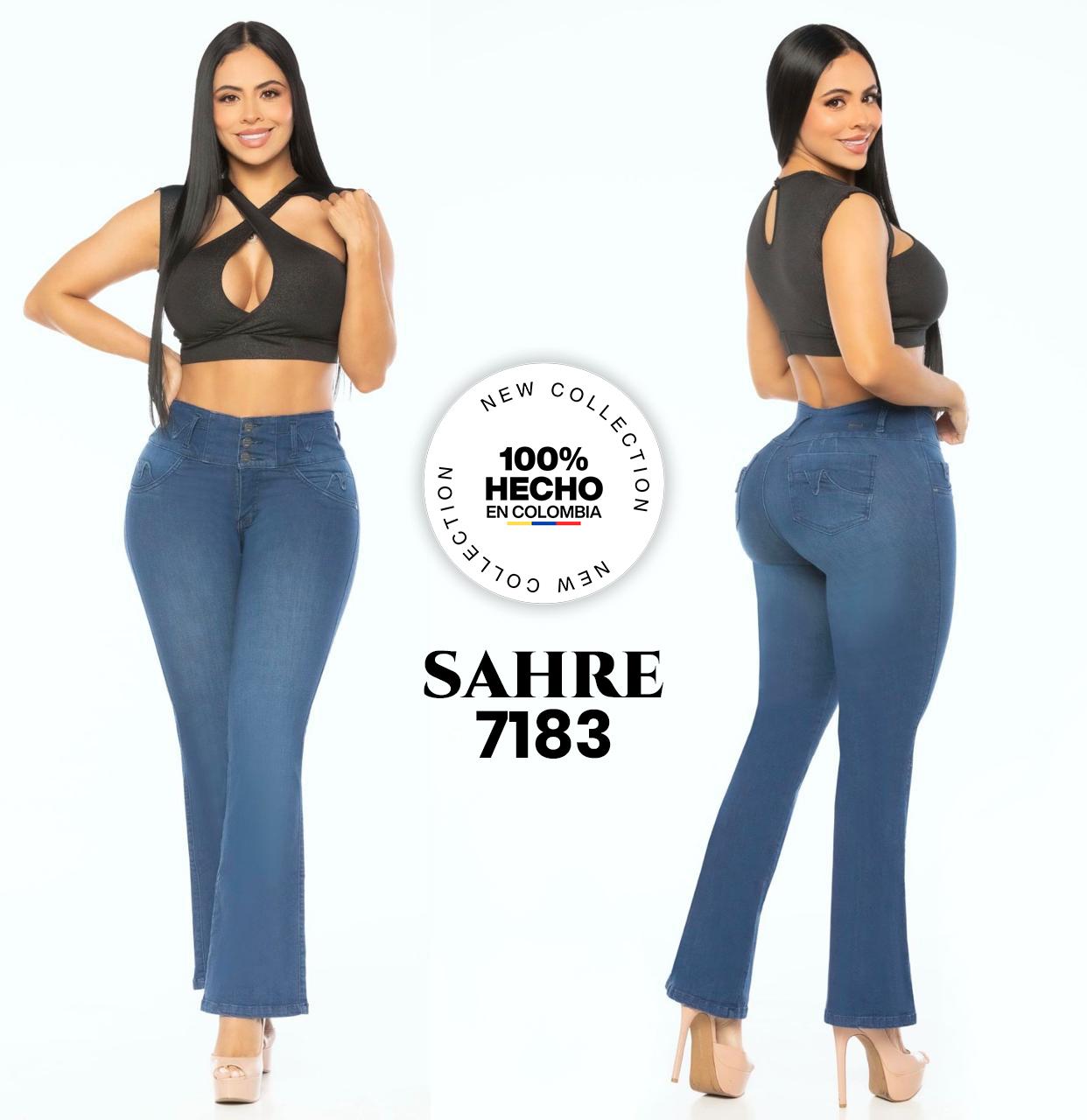 Ref. 006 -SH7183 Jeans Colombianos Push Up - Ropa Colombiana