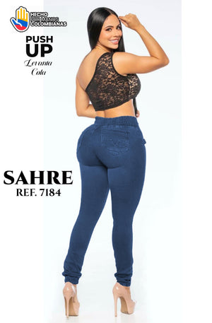 Ref. 006 -SH7184 Jeans Colombianos Push Up - Ropa Colombiana