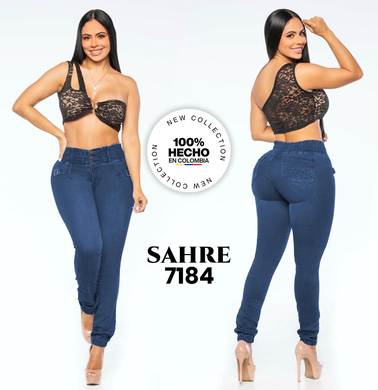 Ref. 006 -SH7184 Jeans Colombianos Push Up - Ropa Colombiana