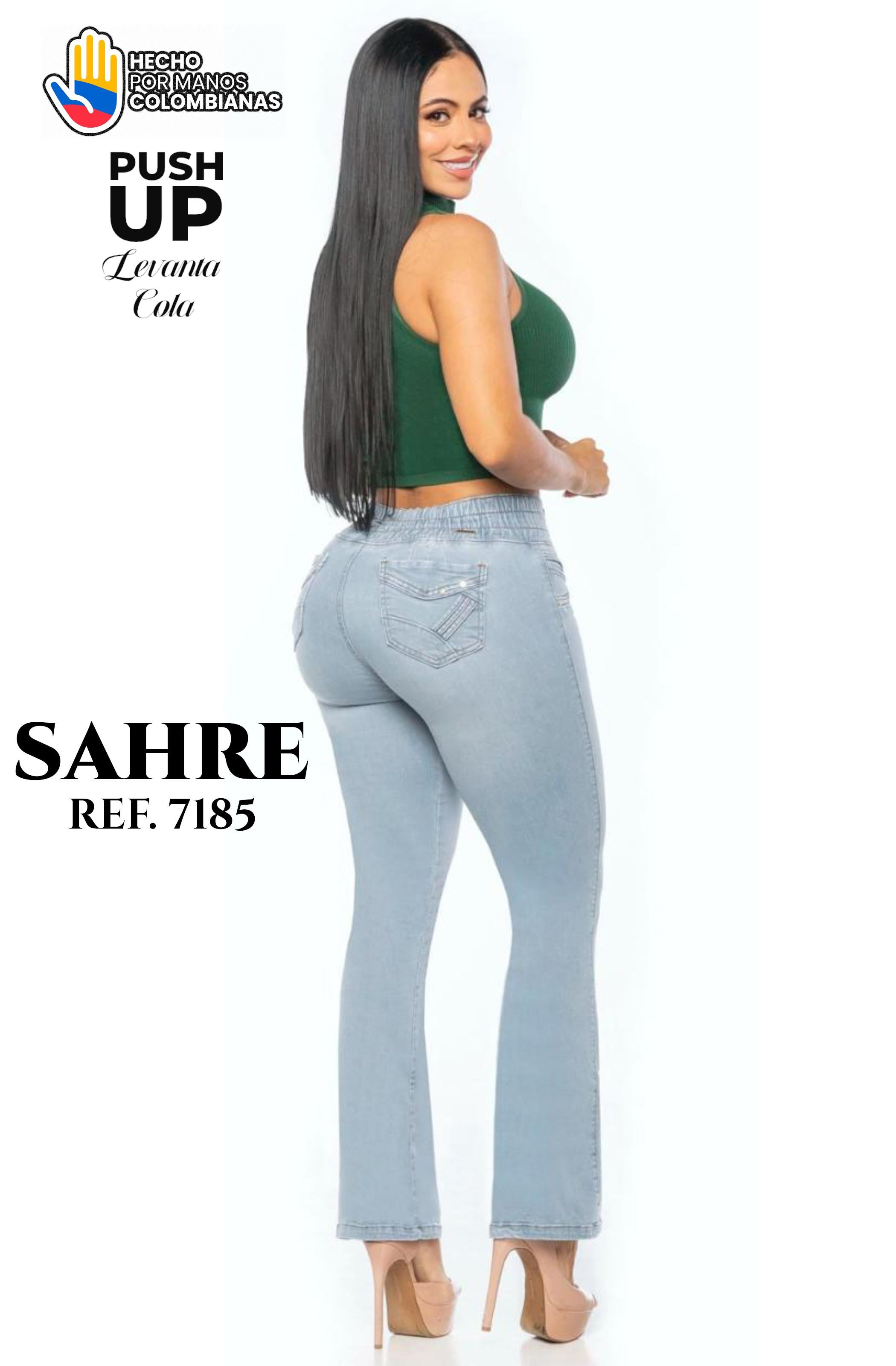 Ref. 006 -SH7185 Jeans Colombianos Push Up - Ropa Colombiana