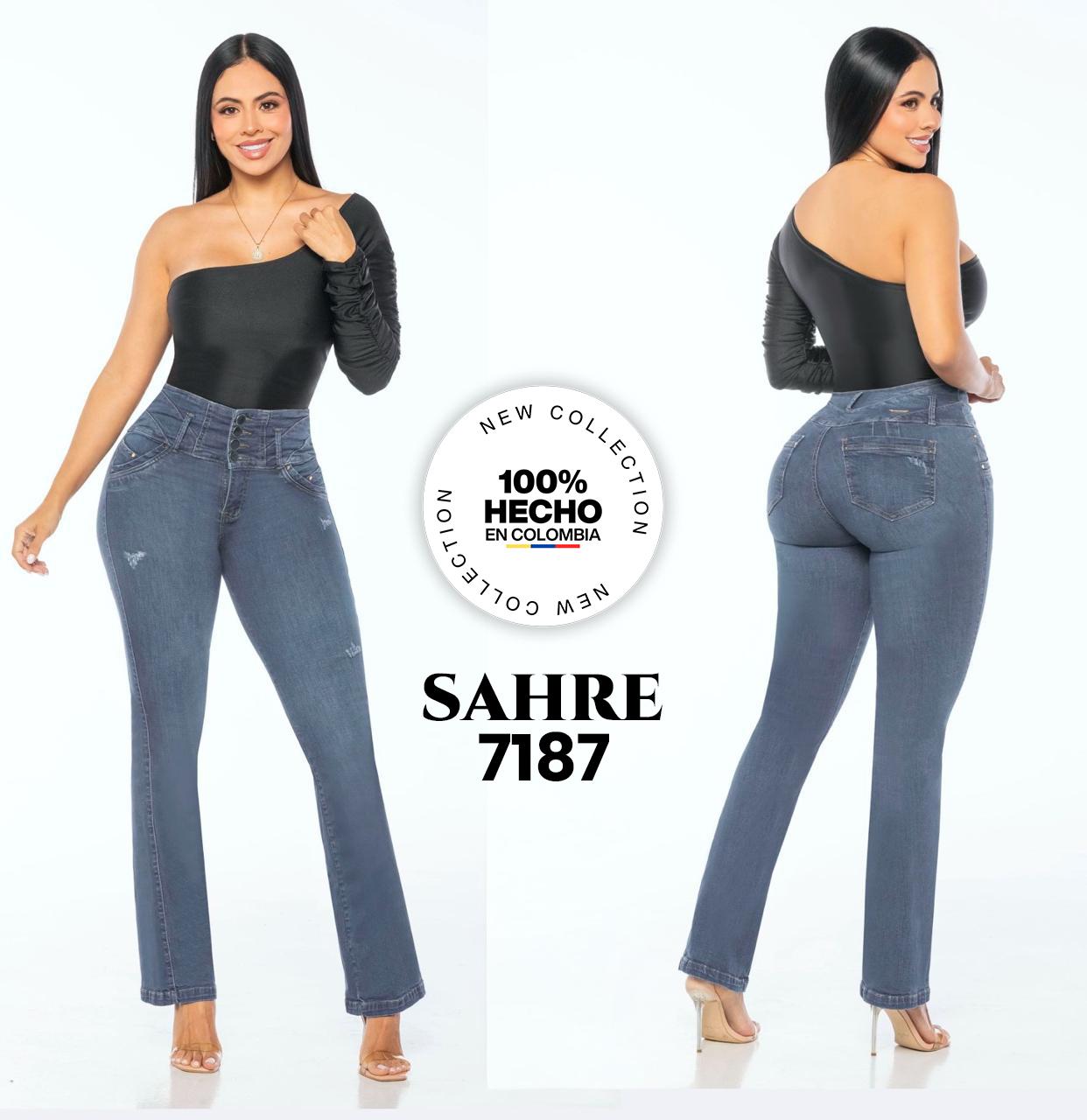 Ref. 006 -SH7187 Jeans Colombianos Push Up - Ropa Colombiana