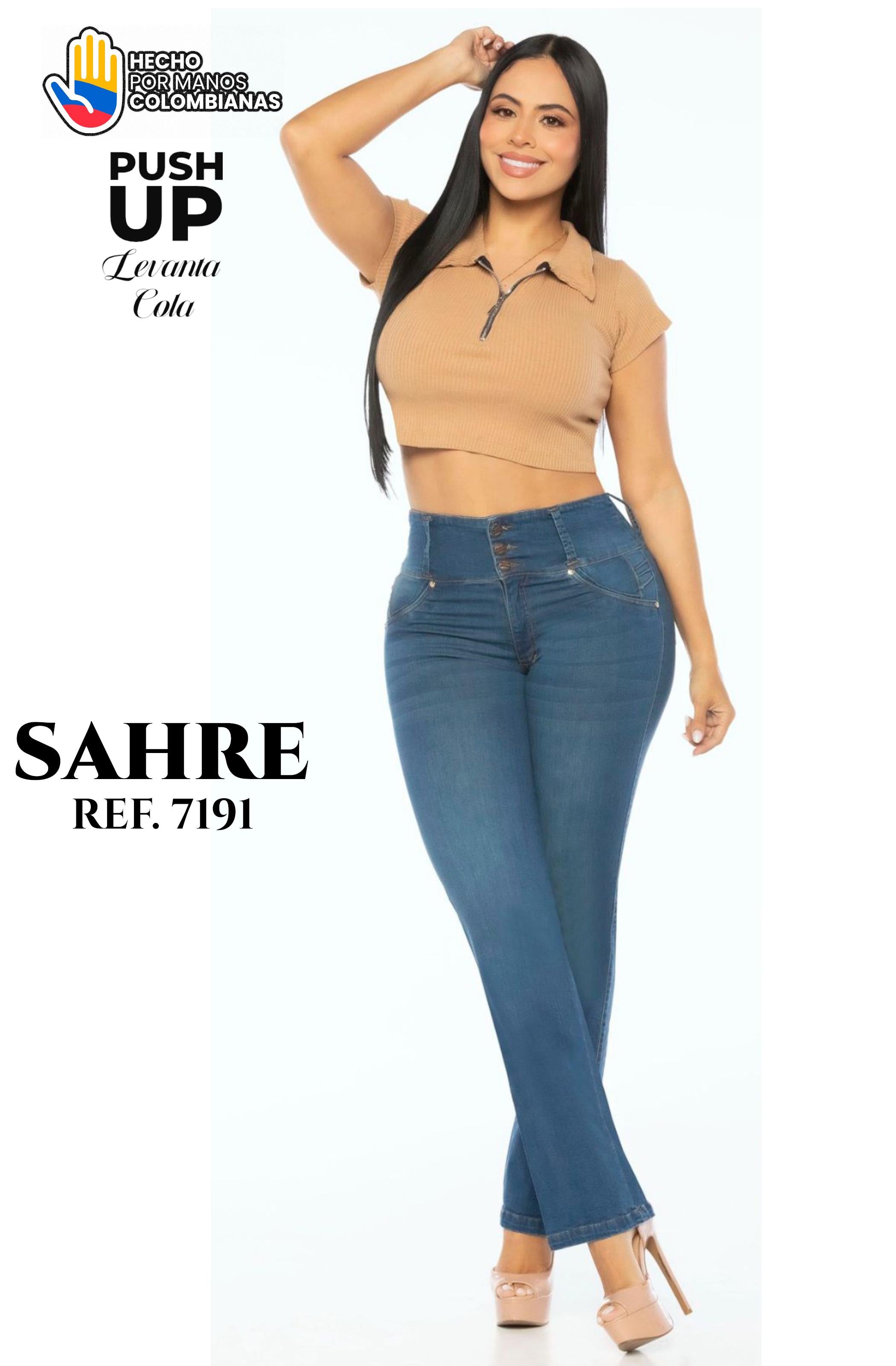 Ref. 006 -SH7191 Jeans Colombianos Push Up - Ropa Colombiana