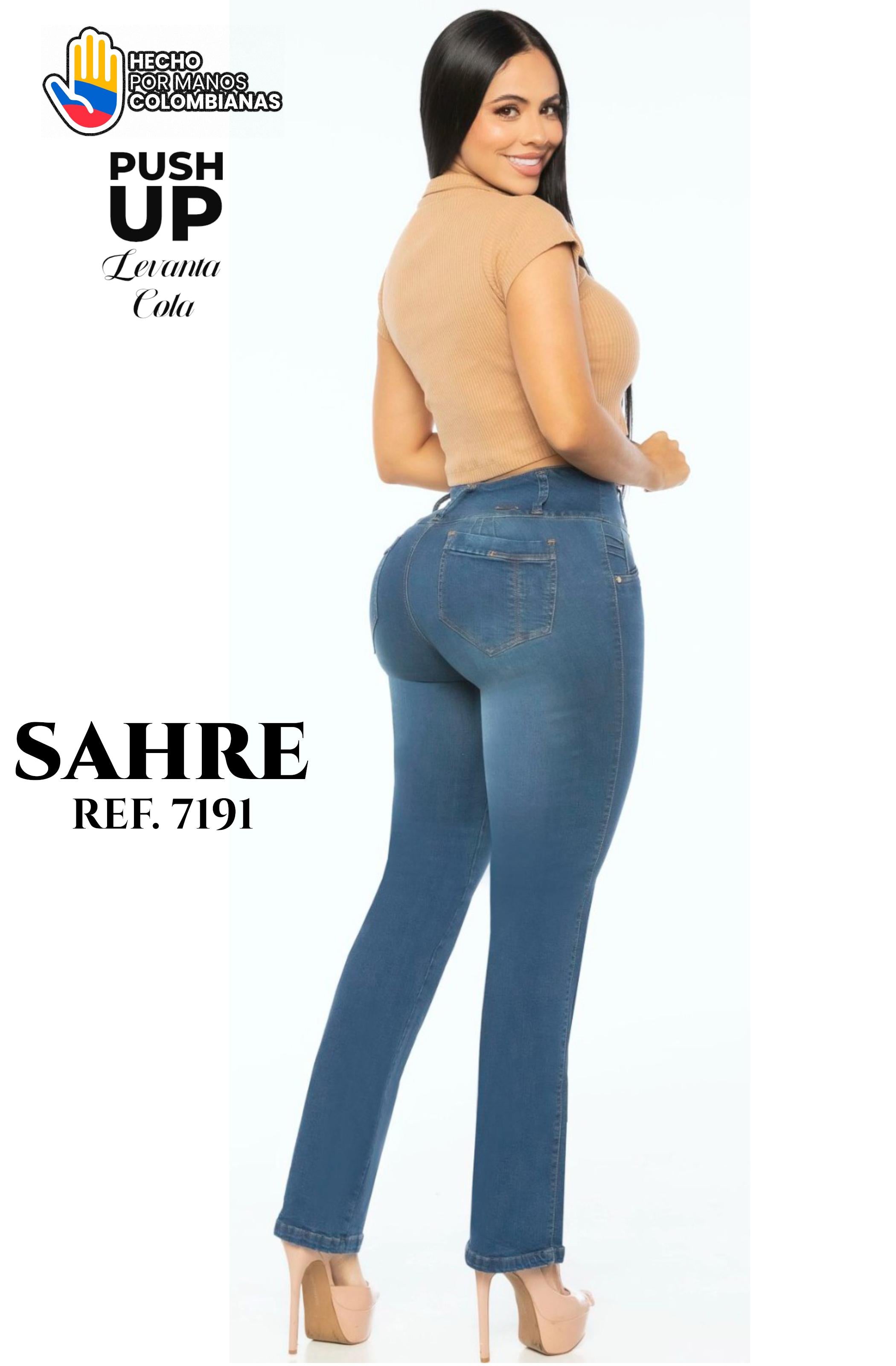 Ref. 006 -SH7191 Jeans Colombianos Push Up - Ropa Colombiana