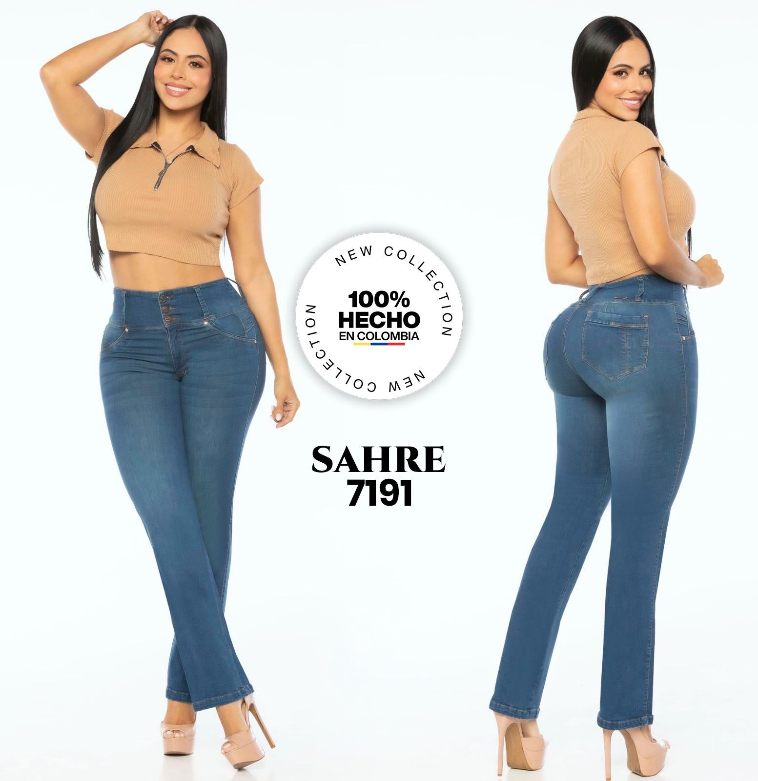 Ref. 006 -SH7191 Jeans Colombianos Push Up - Ropa Colombiana
