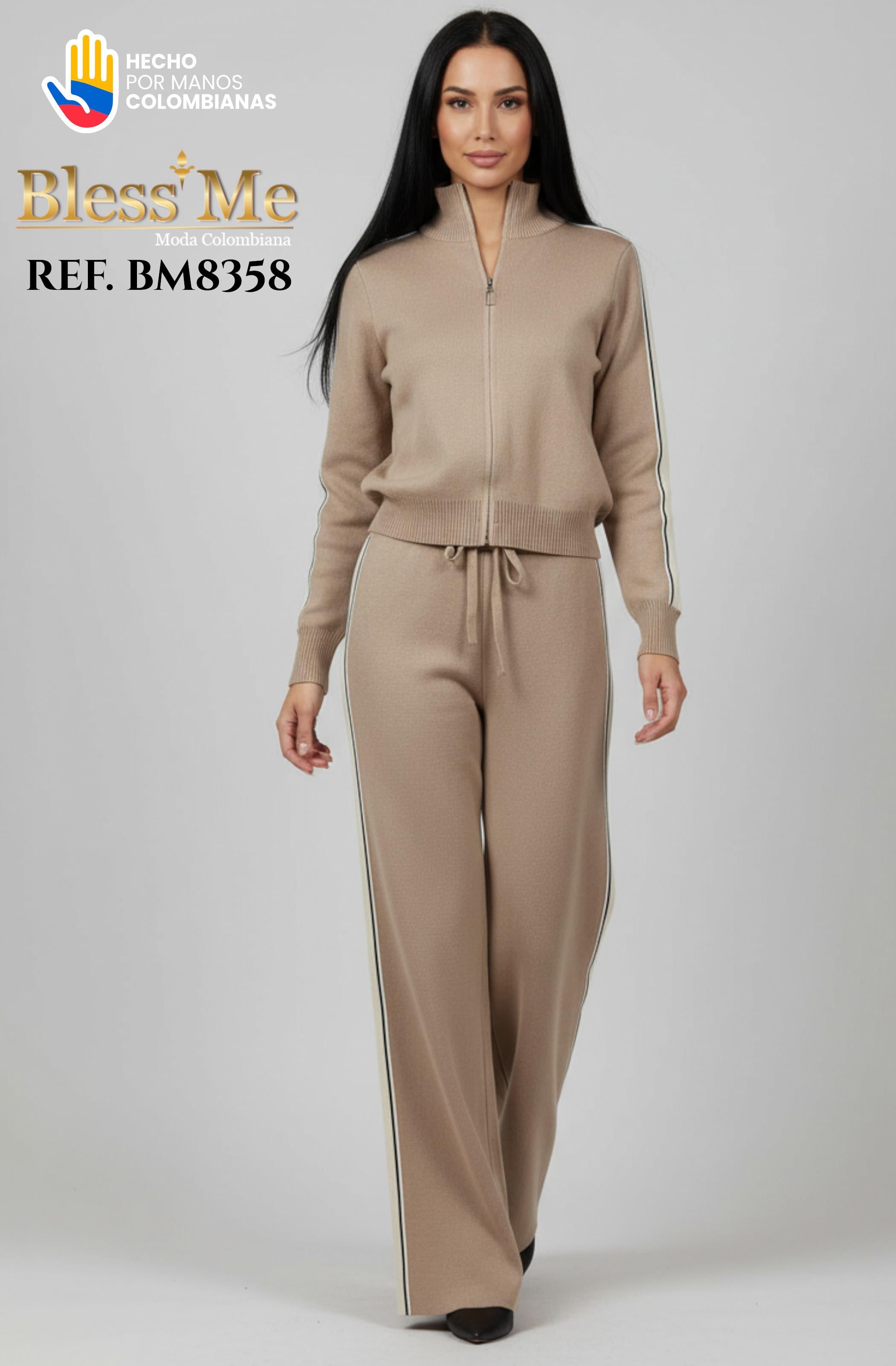 Ref. 085 -BM8358 Conjunto Largo - Ropa Colombiana