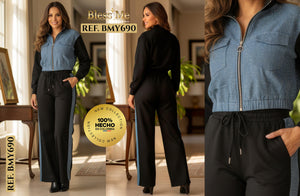Ref. 085 -BMY690 Conjunto Largo - Ropa Colombiana