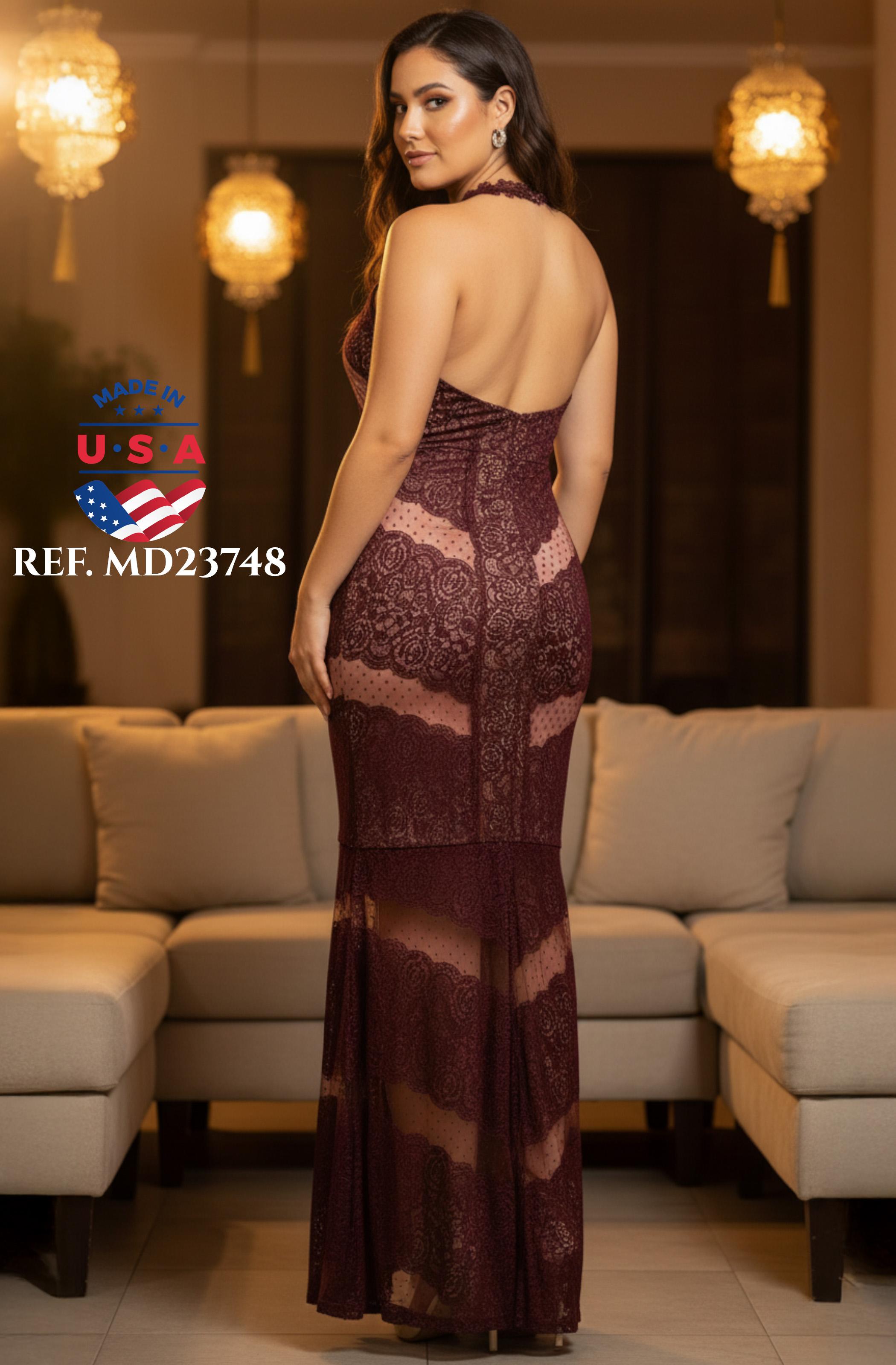 Ref. 003 -MD23748 Vestido sexy - Ropa Colombiana