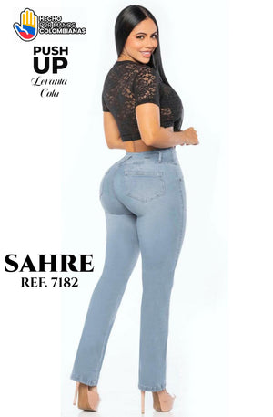 Ref. 006 -SH7182 Jeans Colombianos Push Up - Ropa Colombiana