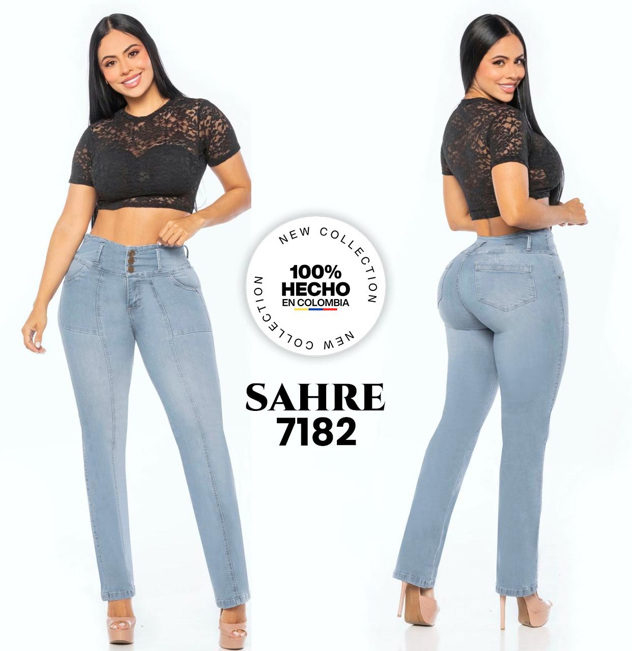 Ref. 006 -SH7182 Jeans Colombianos Push Up - Ropa Colombiana