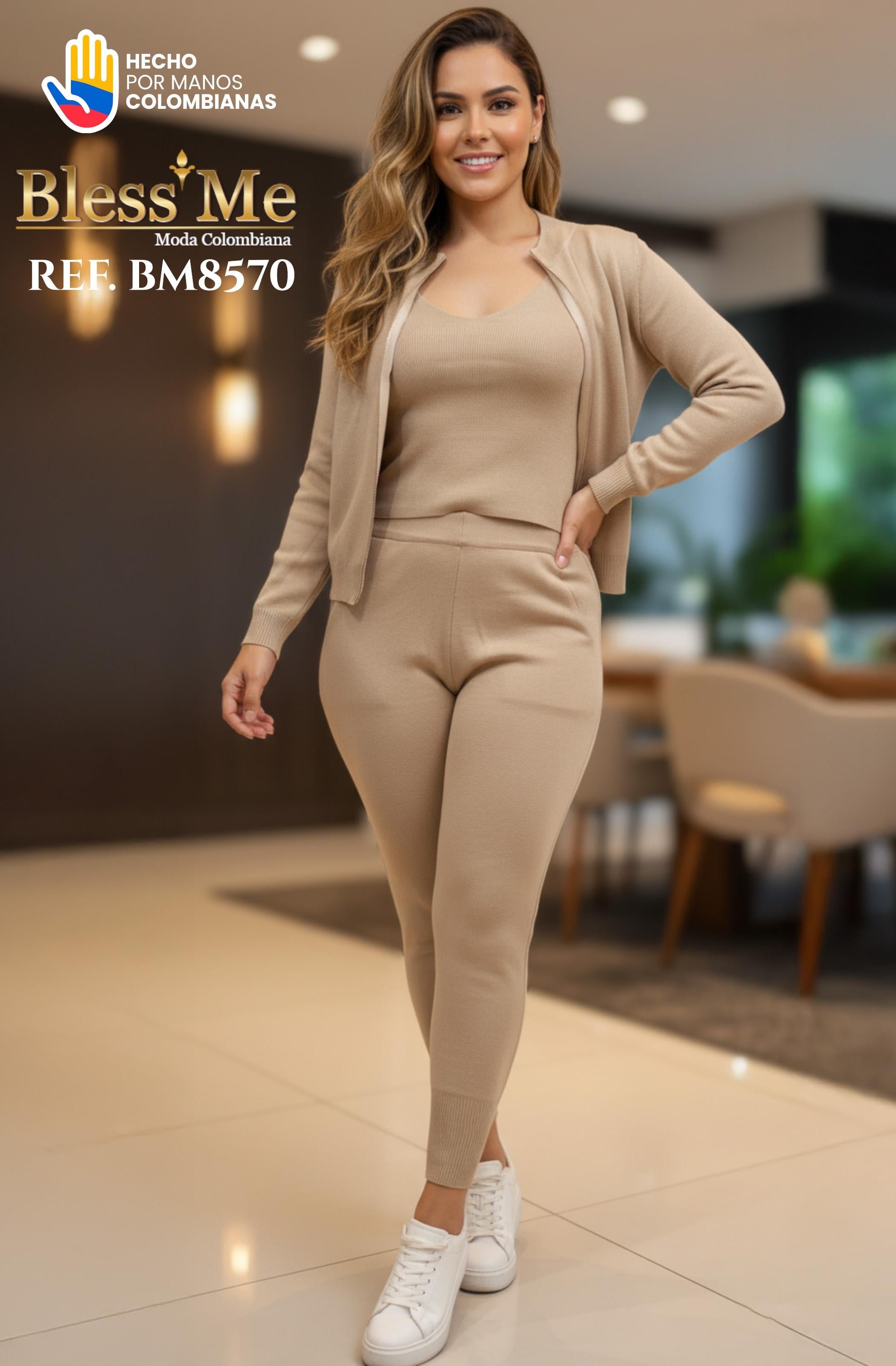 Ref. 085 -BM8570 Conjunto Largo - Ropa Colombiana