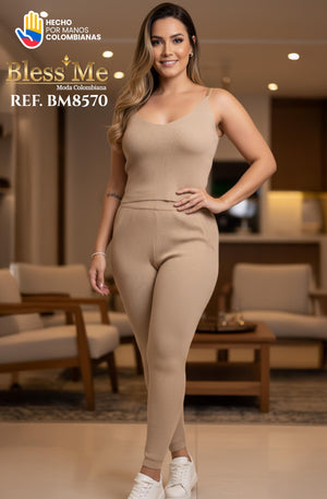 Ref. 085 -BM8570 Conjunto Largo - Ropa Colombiana