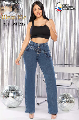 Ref. 5214002 -BM1232 Pantalón para Dama Colombiano - Ropa Colombiana
