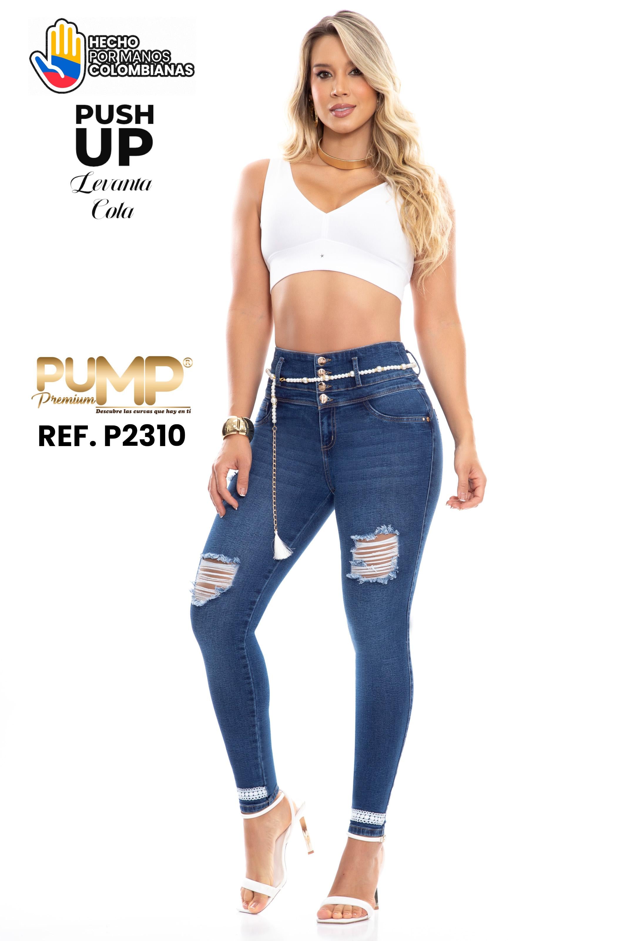 Ref. 063 -P2310 Jean Push Up Colombiano - Ropa Colombiana