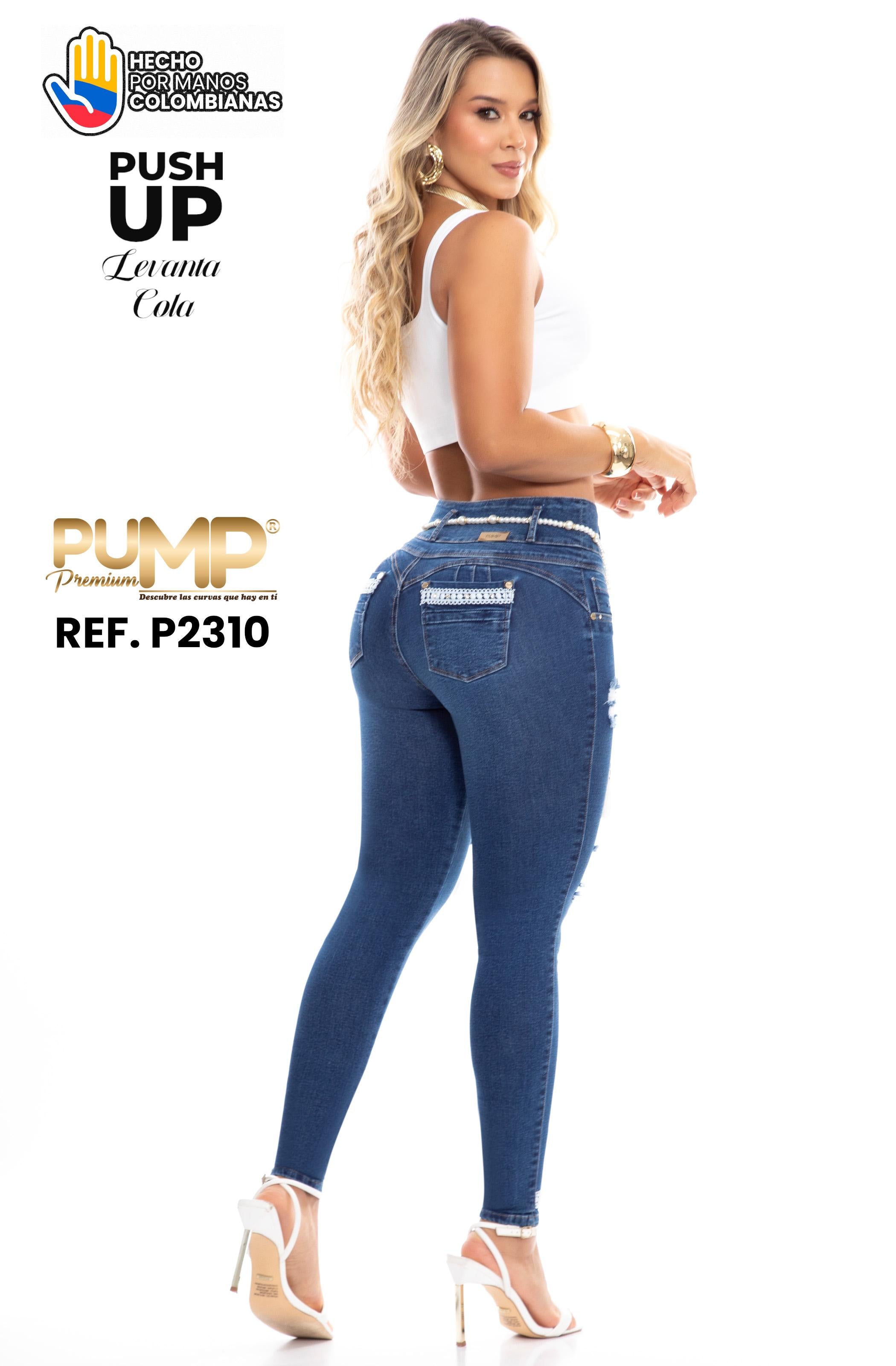 Ref. 063 -P2310 Jean Push Up Colombiano - Ropa Colombiana
