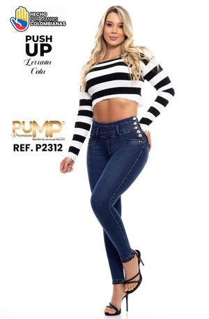 Ref. 063 -P2312 Jean Push Up Colombiano - Ropa Colombiana