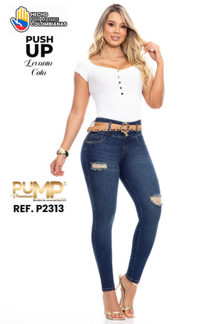 Ref. 063 -P2313 Jean Push Up Colombiano - Ropa Colombiana