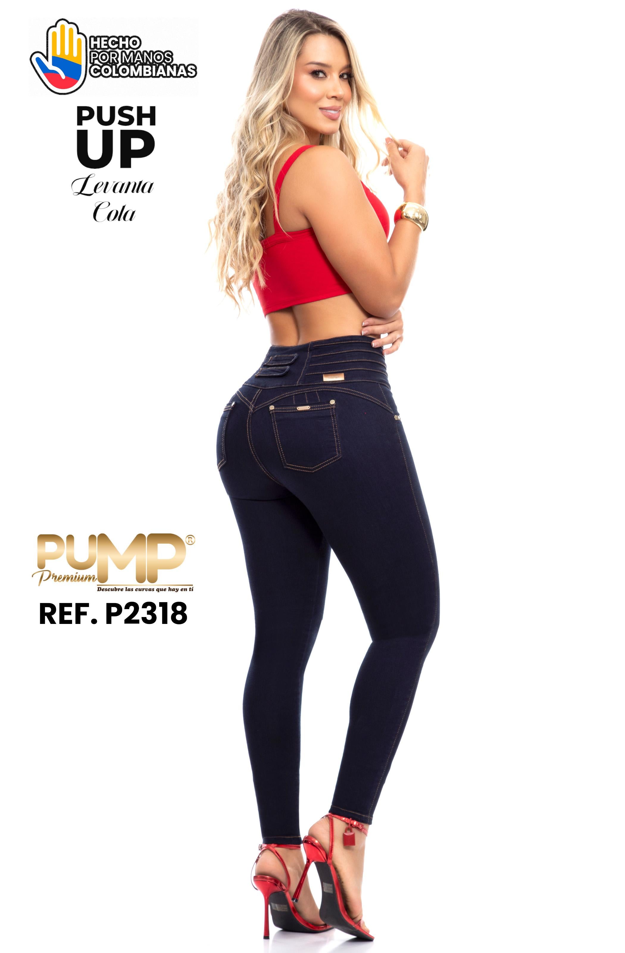 Ref. 063 -P2318 Jean Push Up Colombiano - Ropa Colombiana