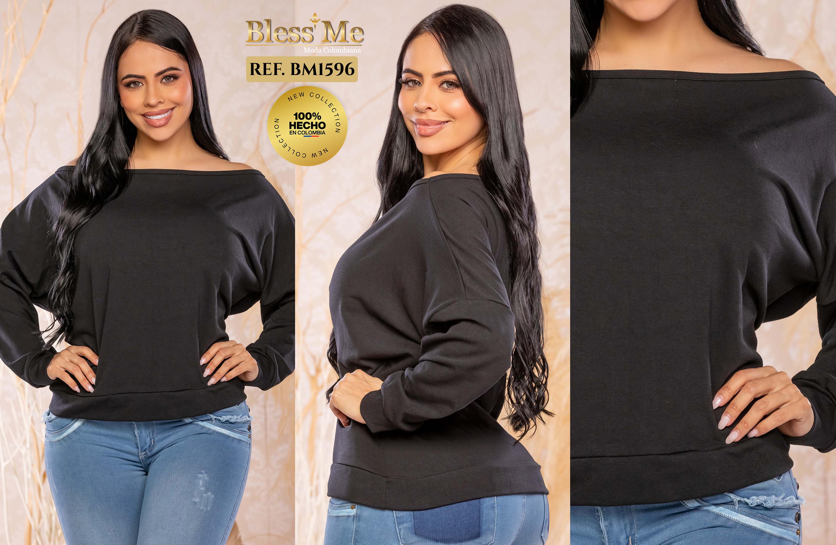 Ref. 058 -BM1596 Blusa colombiana - Ropa Colombiana