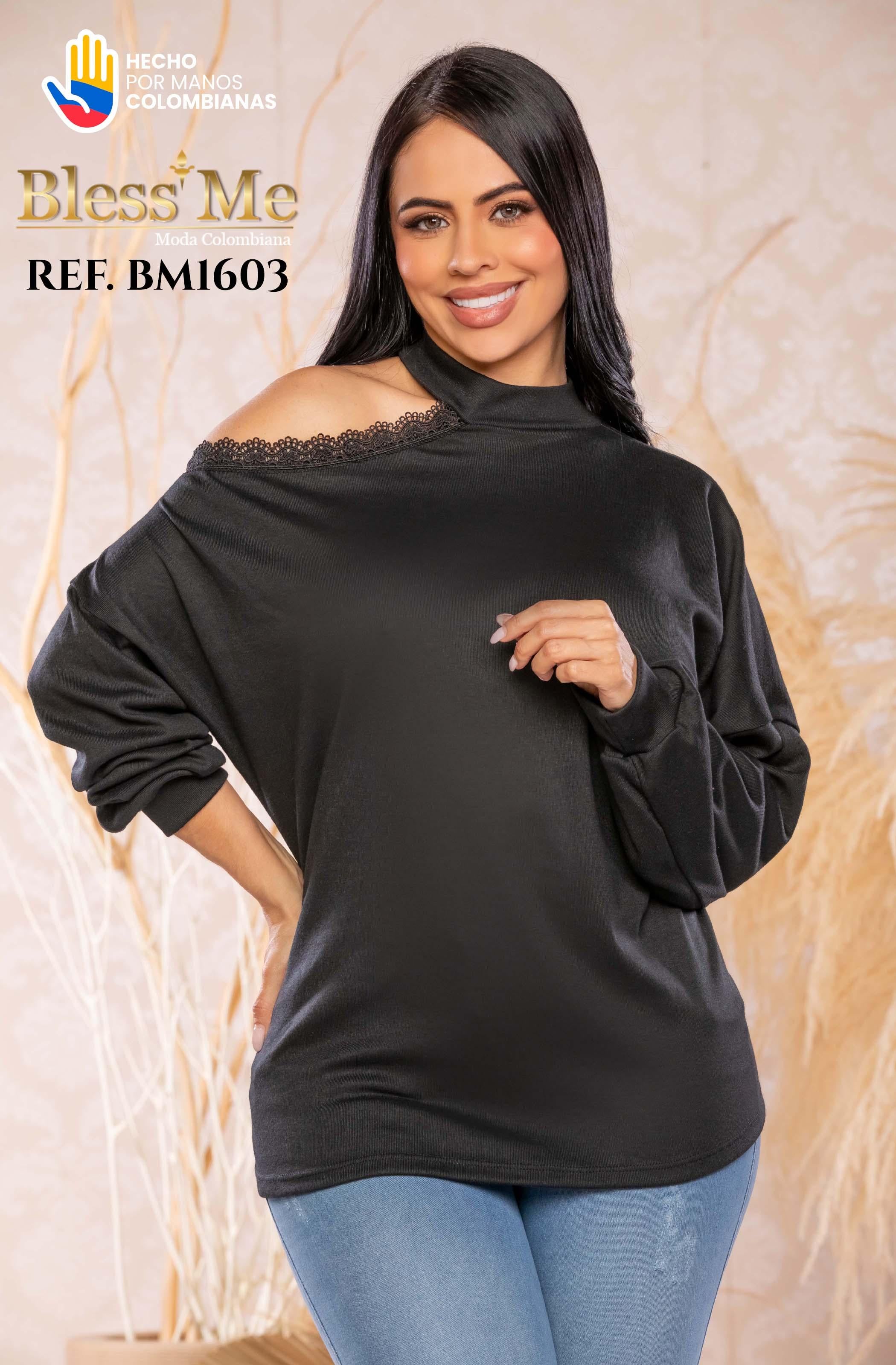 Ref. 058 -BM1603 Blusa colombiana - Ropa Colombiana