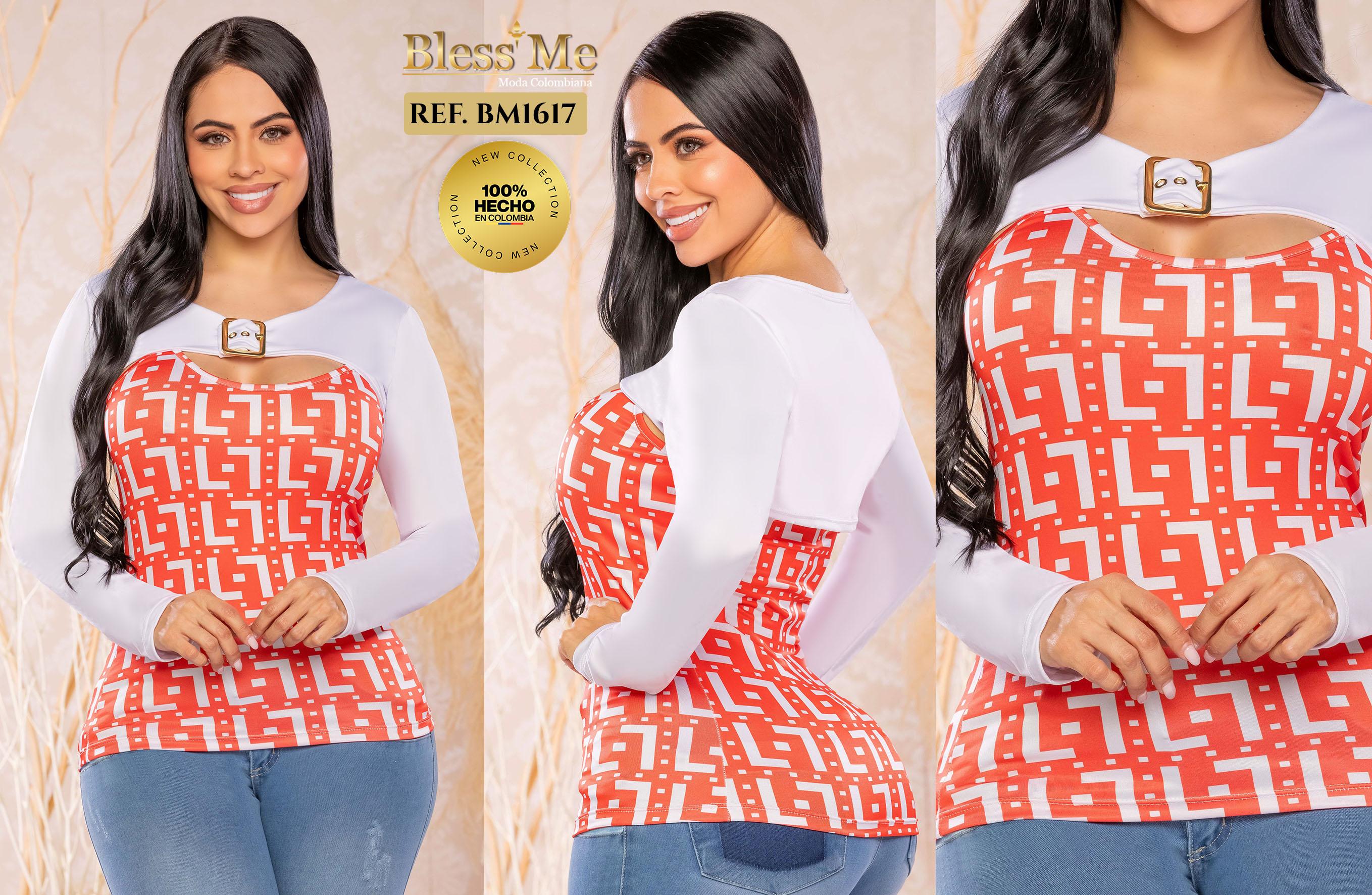 Ref. 058 -BM1617 Blusa colombiana - Ropa Colombiana