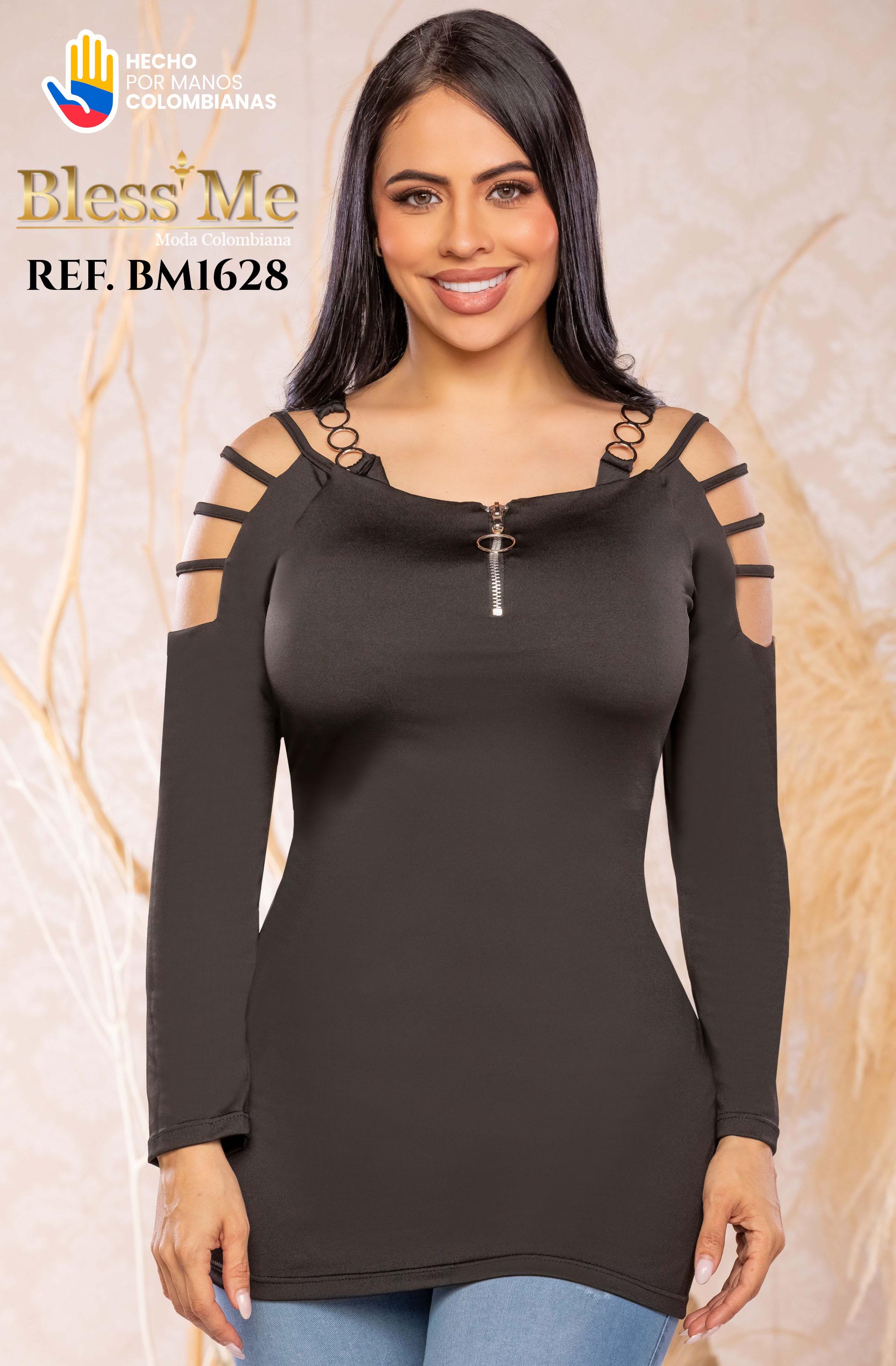 Ref. 058 -BM1628 Blusa colombiana - Ropa Colombiana