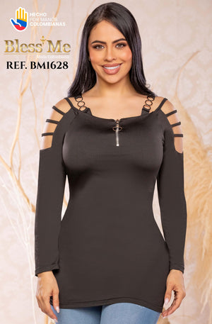 Ref. 058 -BM1628 Blusa colombiana - Ropa Colombiana