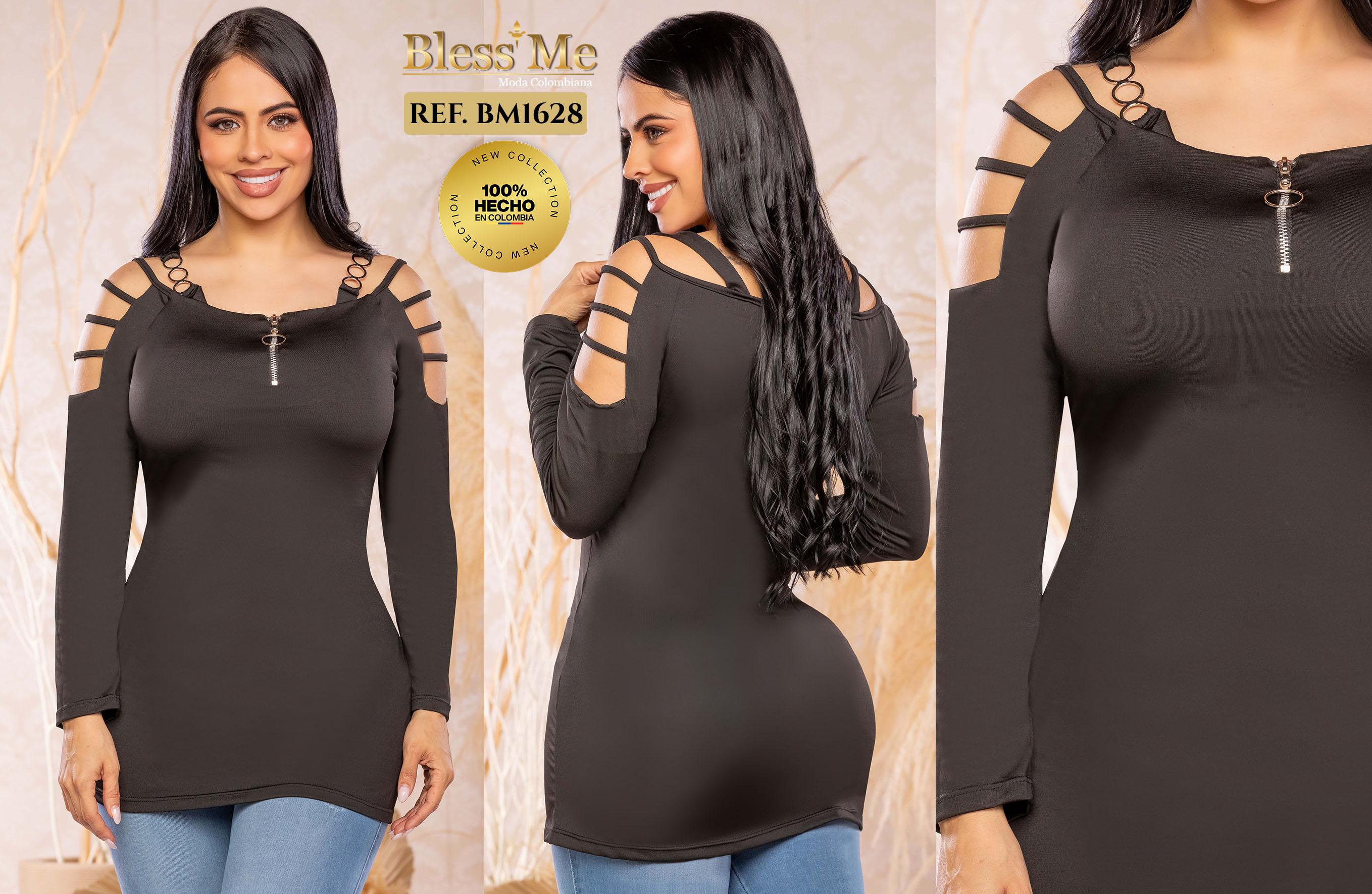 Ref. 058 -BM1628 Blusa colombiana - Ropa Colombiana
