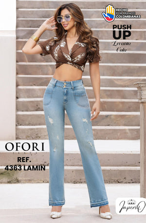 Ref. 8521447 -4363 LAMIN Jean con Bolsillos Push Up Colombiano - Ropa Colombiana
