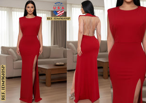 Ref. 003 -IDM9610SP Vestido de Fiesta Largo - Ropa Colombiana