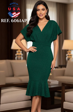 Ref. 003 -6061AP Vestido de fiesta - Ropa Colombiana