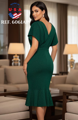 Ref. 003 -6061AP Vestido de fiesta - Ropa Colombiana