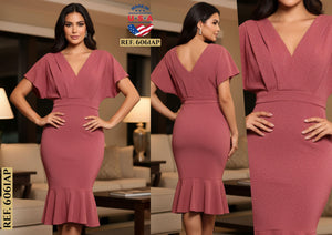 Ref. 003 -6061AP Vestido de fiesta - Ropa Colombiana