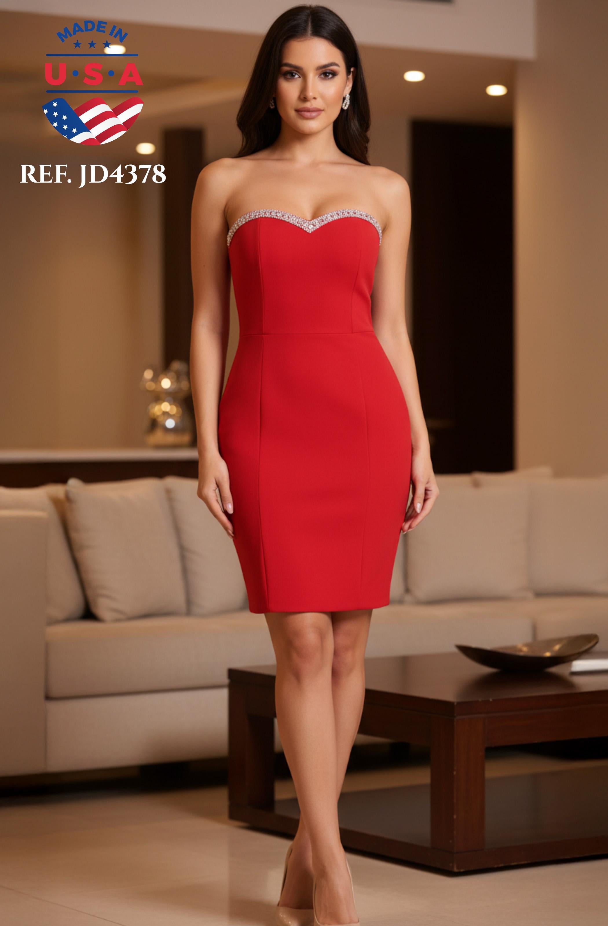 Ref. 003 -JD4378 Vestido sexy - Ropa Colombiana
