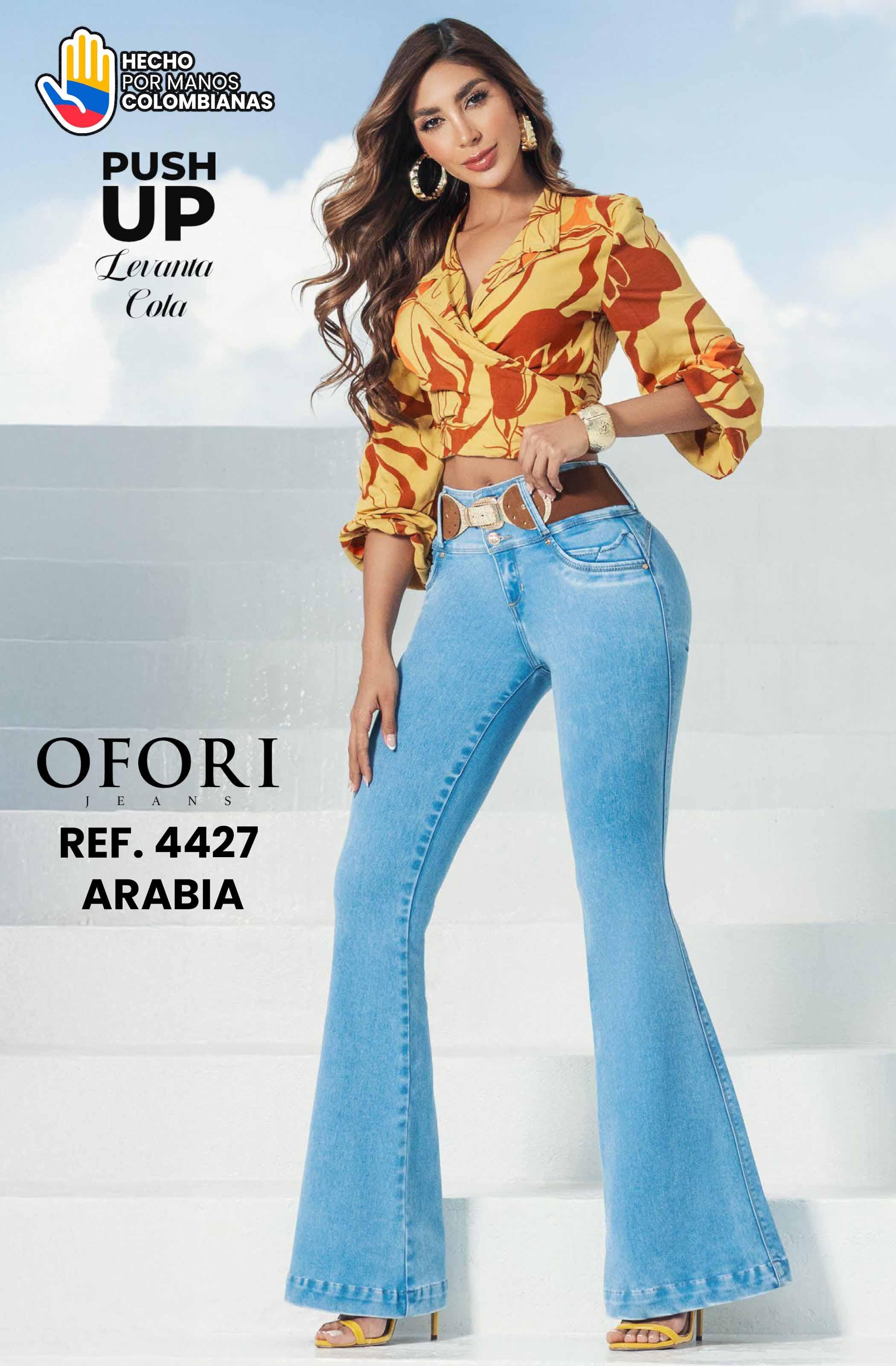 Ref. 8521447 -4427 ARABIA Jean Colombiano sin Bolsillos Push Up