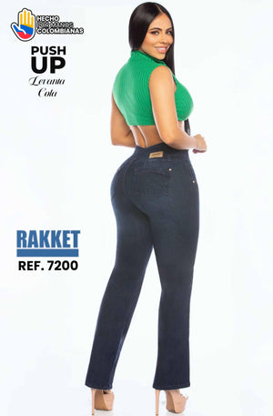 Ref. 006 -7200 Jean con Bolsillos Colombiano Push Up - Ropa Colombiana