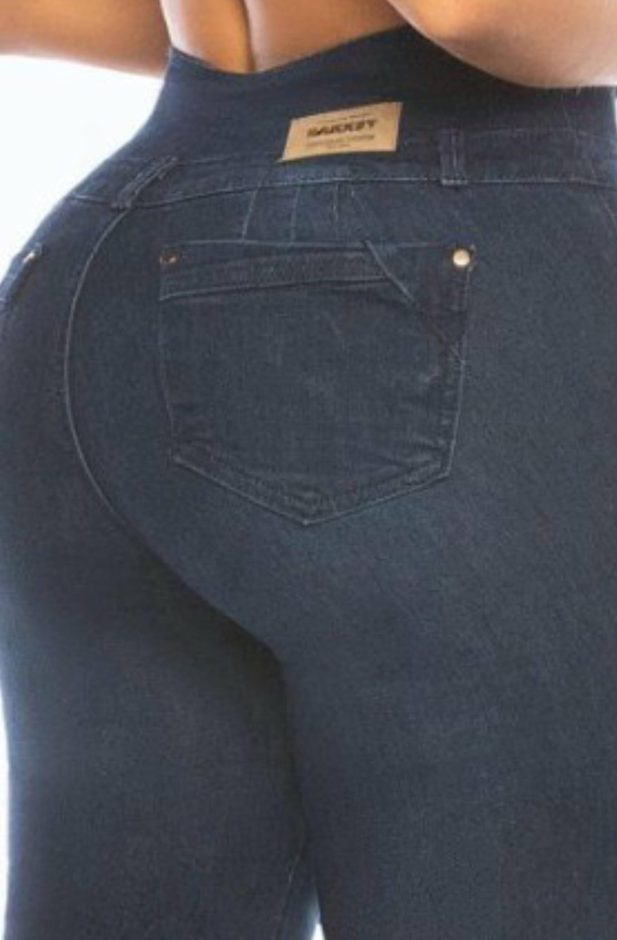Ref. 006 -7200 Jean con Bolsillos Colombiano Push Up - Ropa Colombiana