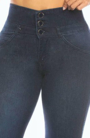 Ref. 006 -7200 Jean con Bolsillos Colombiano Push Up - Ropa Colombiana