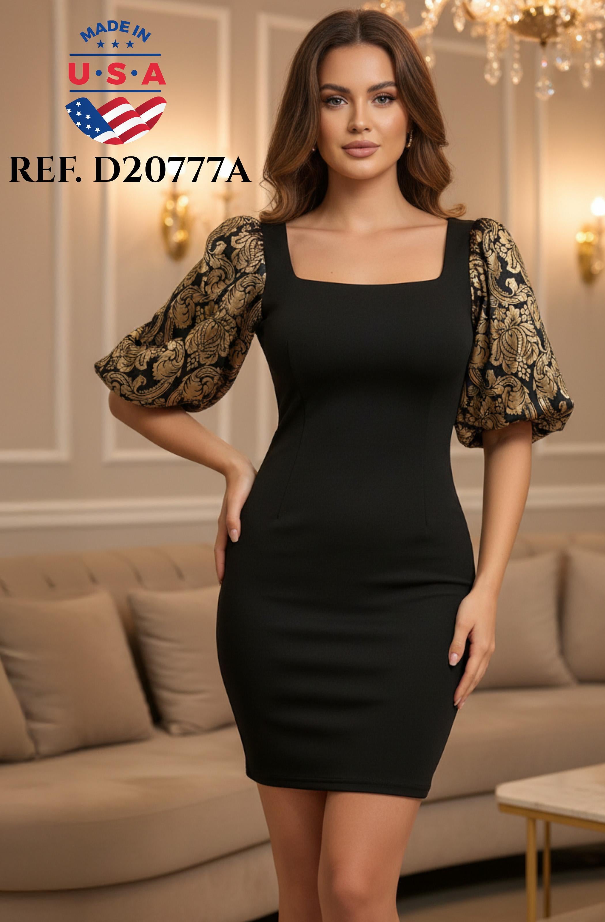 Ref. 003 -D20777A VESTIDO DAMA FIESTA - Ropa Colombiana