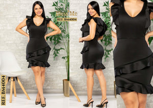 Ref. 058 -BM4004 Vestido de Fiesta Corto - Ropa Colombiana