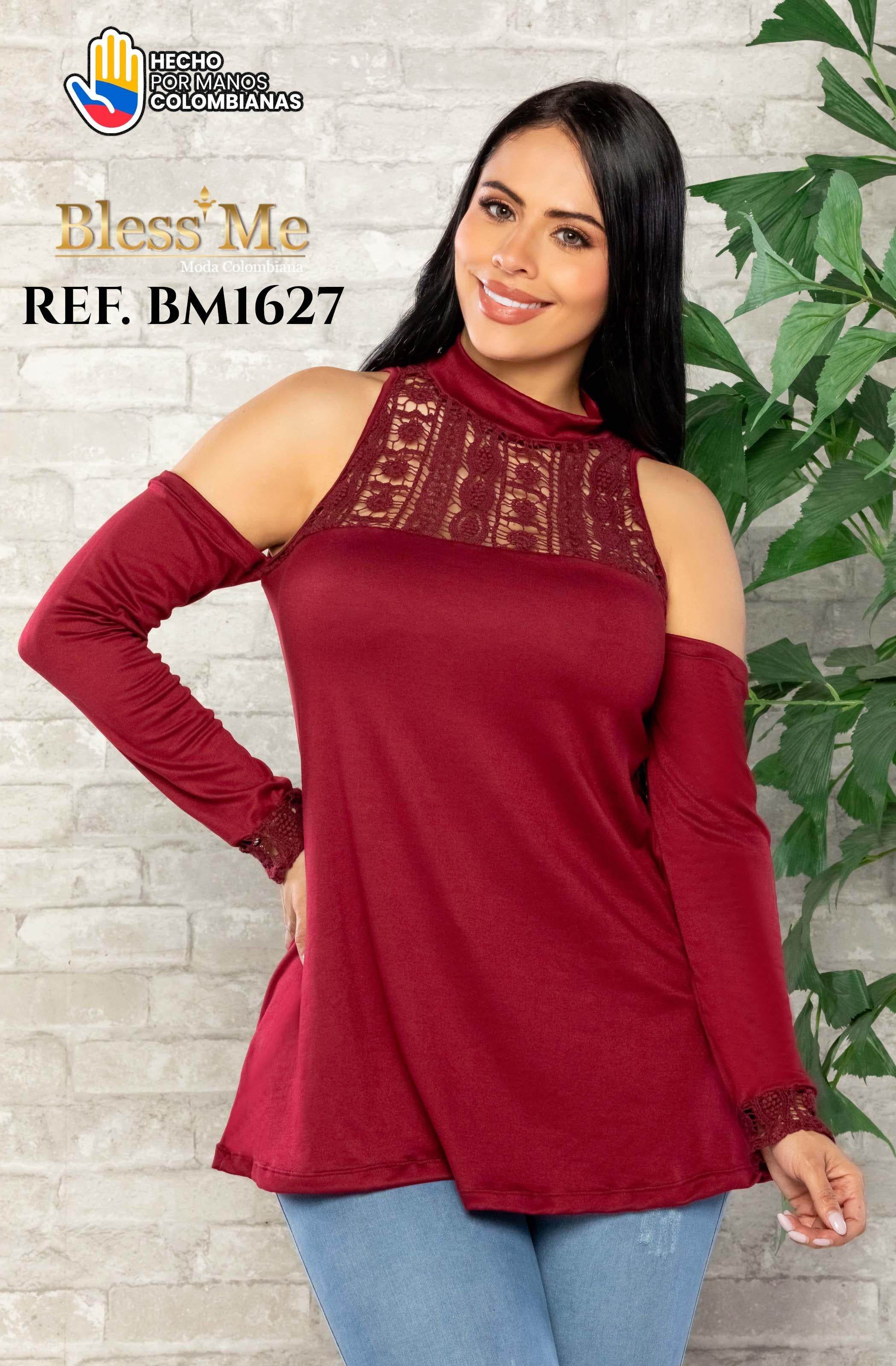Ref. 058 -BM1627 Blusa colombiana - Ropa Colombiana