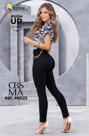 Ref. 070 -PR022 Pantalón para Dama Colombiano Push Up - Ropa Colombiana