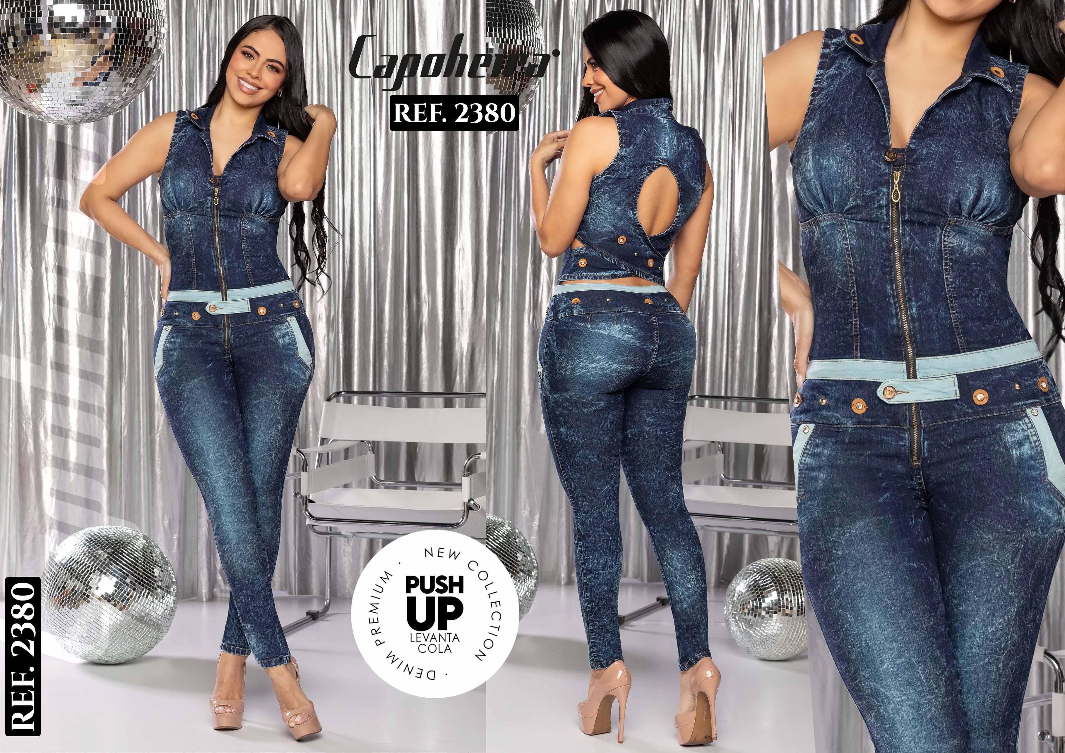 Ref. 006 -2380 ENTERIZO COLOMBIANO  LARGO LEVANTA COLA MANGA CORTA - Ropa Colombiana