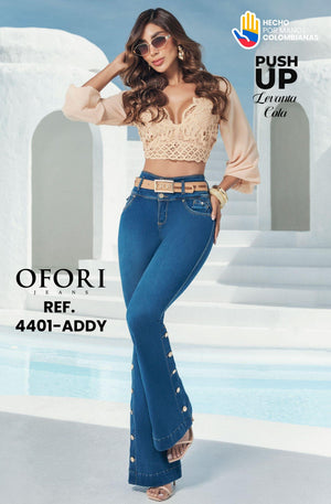 Ref. 8521447 -4401-ADDY Jean con Bolsillos Push Up - Ropa Colombiana