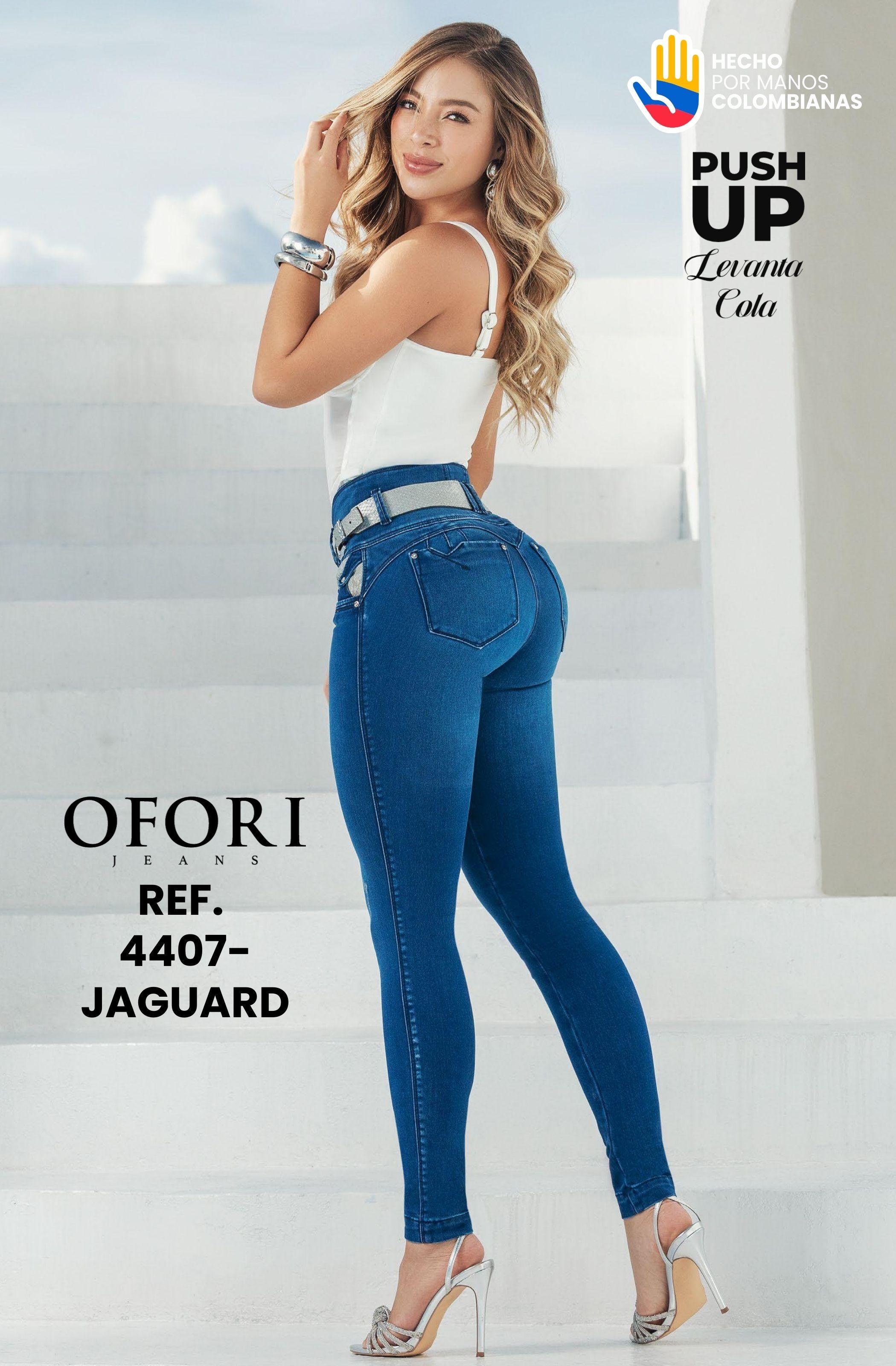 Ref. 8521447 -4407-JAGUARD Jean con Bolsillos Push Up - Ropa Colombiana