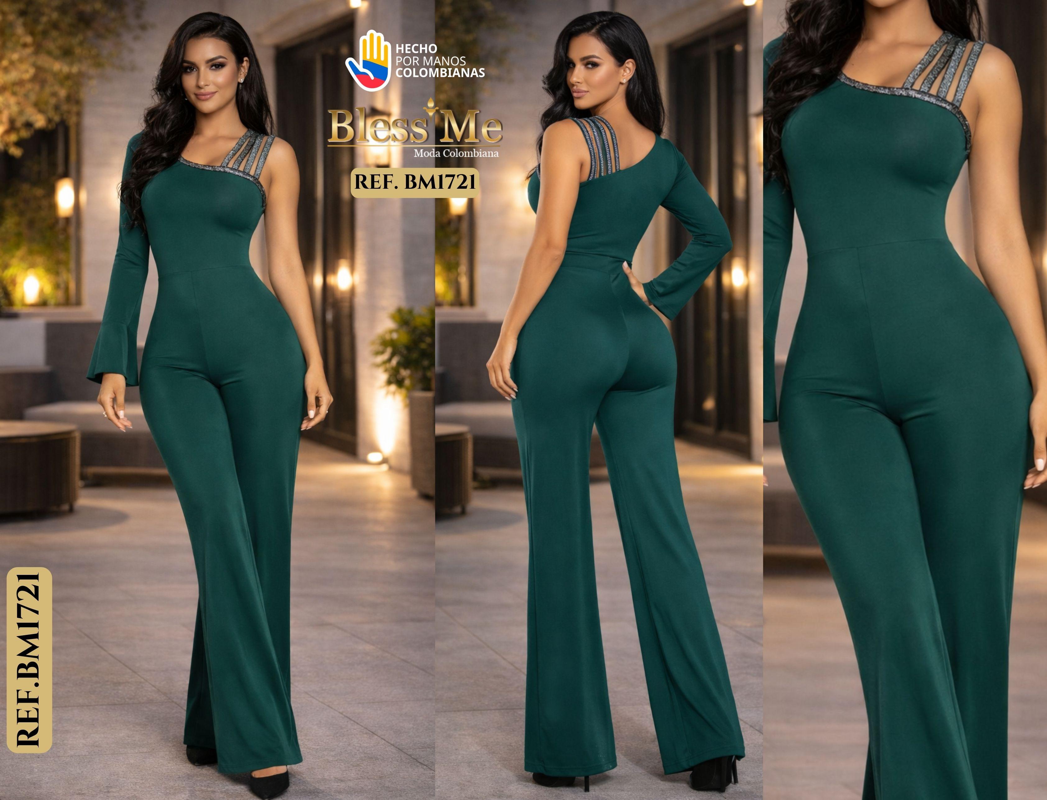 Ref. 058 -BM1721 Enterizo colombiano de fiesta - Ropa Colombiana