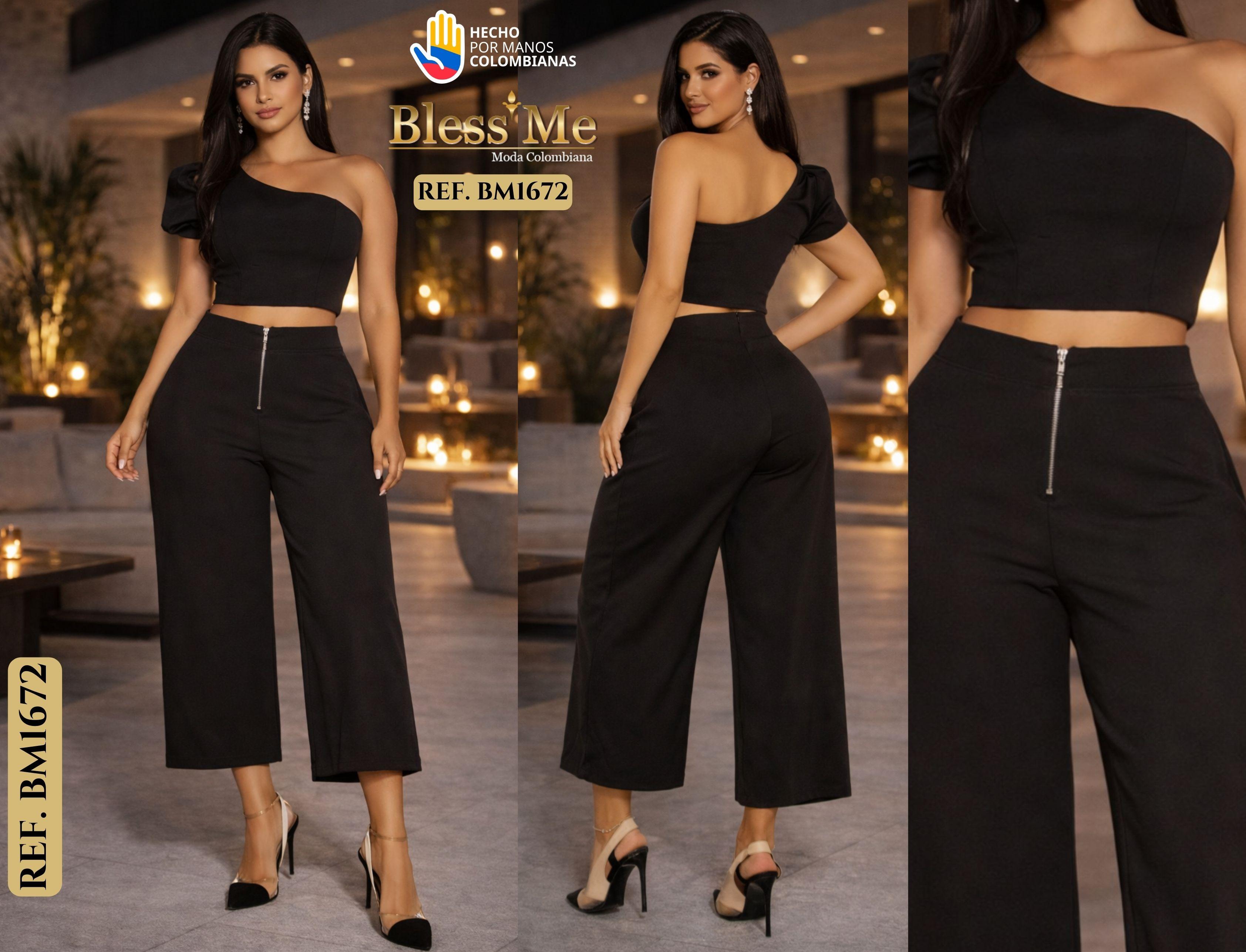 Ref. 058 -BM1672 Conjunto Largo Colombiano - Ropa Colombiana