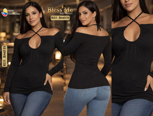 Ref. 071 -BM035 Blusa para dama diseño colombiano - Ropa Colombiana