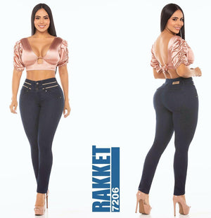 Ref. 006 -7206 Jean Push Up sin Bolsillos - Ropa Colombiana