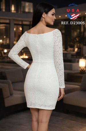 Ref. 003 -D23005 VESTIDO AMERICANO - Ropa Colombiana